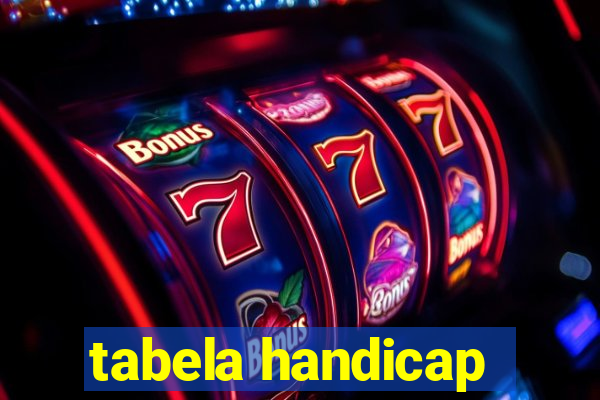 tabela handicap